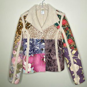 TRAVELSMITH Sherpa 'Patchwork' Style Jacket